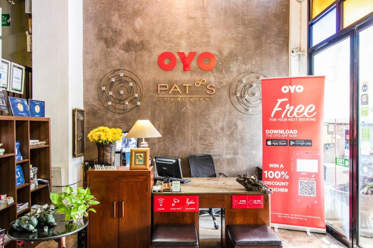 Oyo 391 Pat'S Klangviang Guesthouse Чиангмай Экстерьер фото